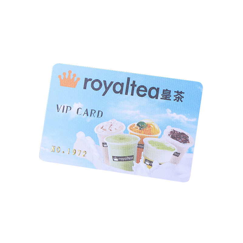Manufacturers make PVC membership card QR code password scratch card printing bar code magnetic strip PVC membership card piece making
