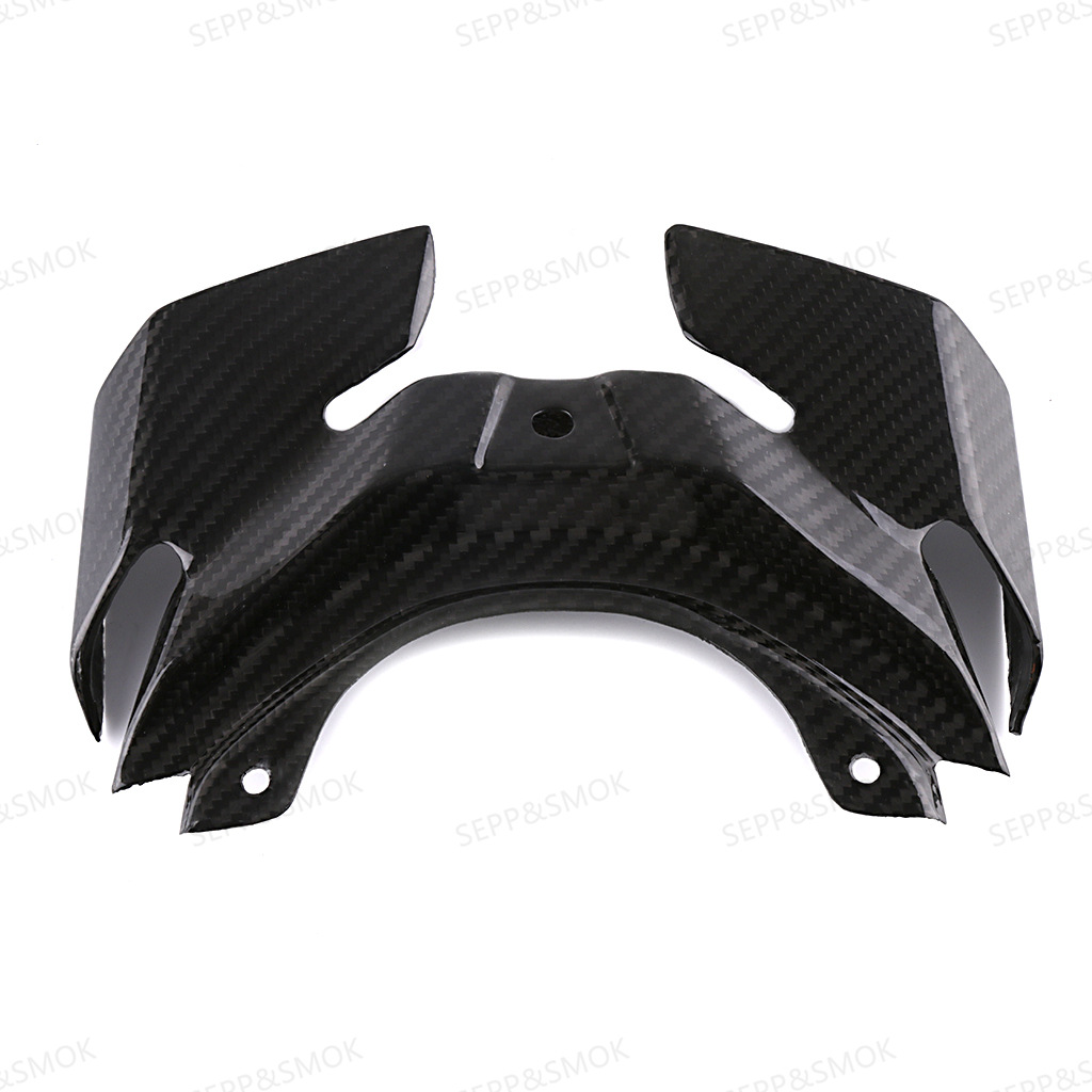 Suitable for yamaha y ha mt10 motorcycle carbon fiber taillight cover 16-18 years modified carbon fiber shell
