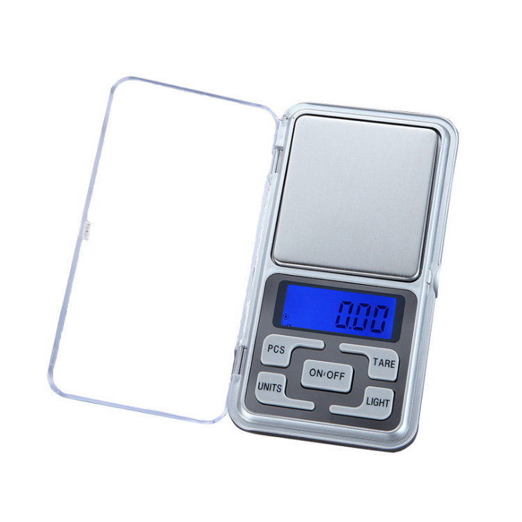 Factory direct supply high precision MH01 cross-border electronic scale kitchen baking scale stainless steel jewelry scale mini pocket scale