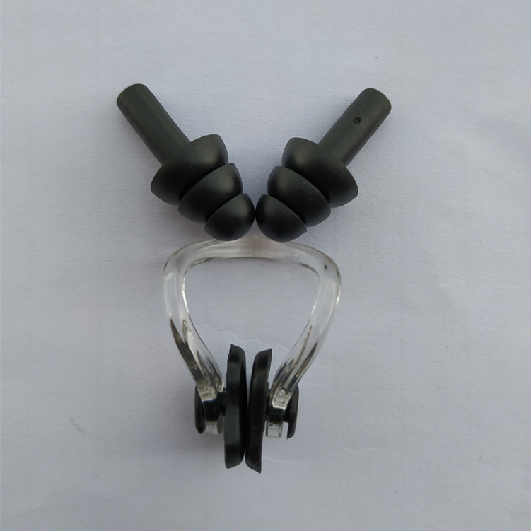 2025 Manufacturer Swimming Nose Clip Waterproof Nose Clip Diving Supplies Nose Clip Earplug Set Anti-Choking