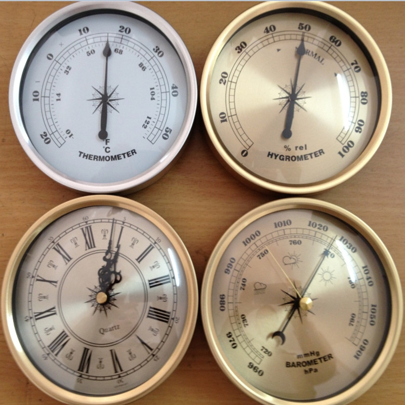 Mechanical Pointer Barometer 132mm Metal Film Box with Multiple Specifications to Choose from