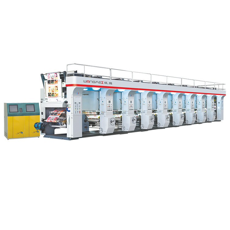 Wide printing machine PE film printing machine, printing compound one machine water-based ink gravure printing machine