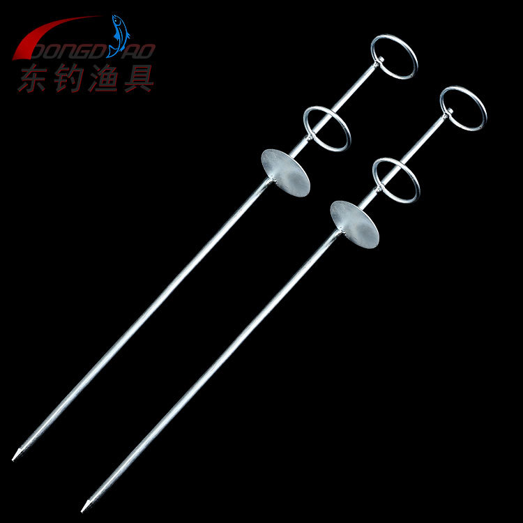 Double-ring simple double-ring sea pole bracket simple bracket flap fishing rod bracket table fishing rod bracket