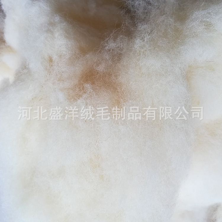 Factory Wholesale High Quality Defatted British Wool Defatted Wool Clean No Odor Wool Raw Material