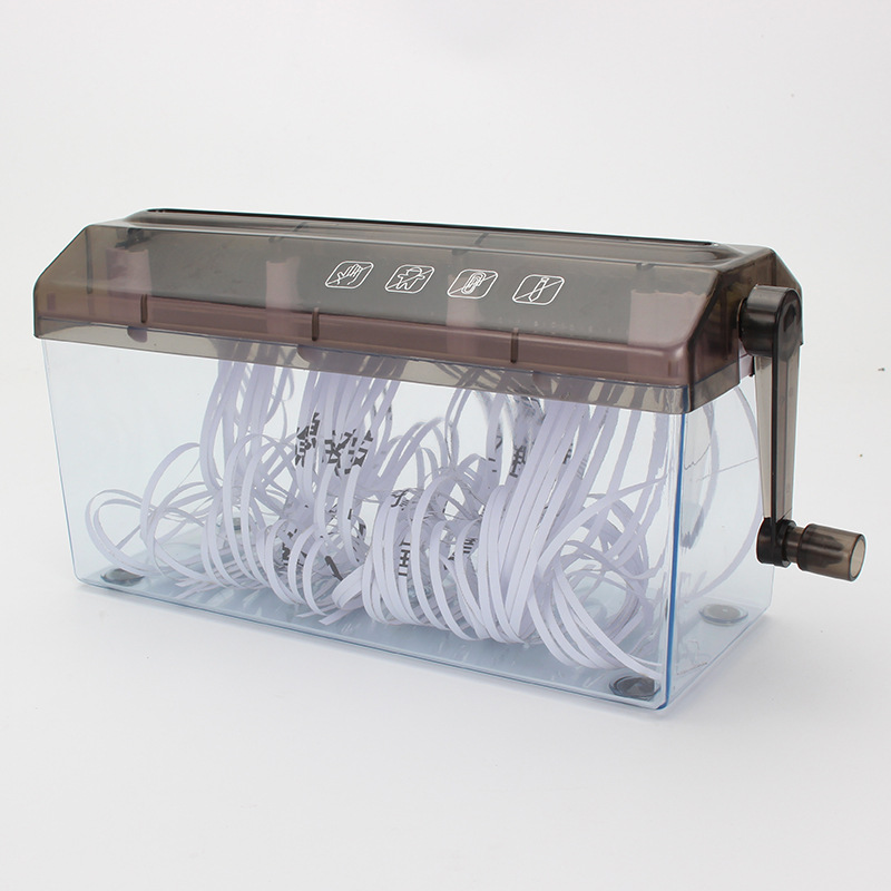 Мини ручной шредер для домашних нужд, для финансовых документов, A4, портативный, популярный