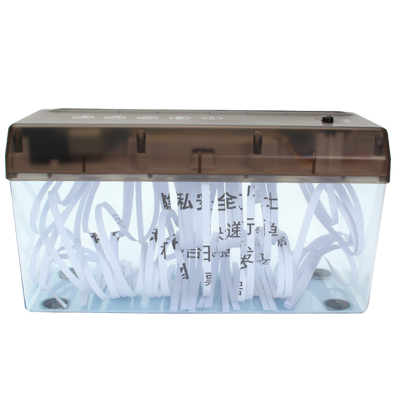 USB Electric Dual-Purpose Paper Shredder Desktop Mini Small Financial Receipt A4 Paper Shredder Paper Cutter Export Product