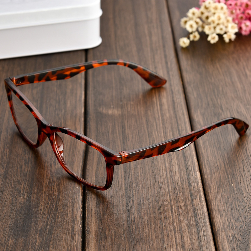 Factory Self-Sold Self-Produced Reading Glasses New Street Stall Elderly Glasses Wholesale Comfortable Resin Reading Glasses 9802