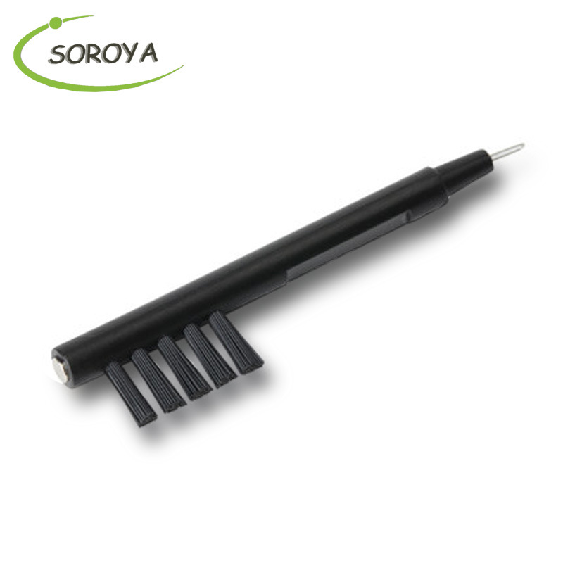 Sonoya hearing aid accessories cleaning brush U-shaped hook tone sound size with magnet hearing aid brush