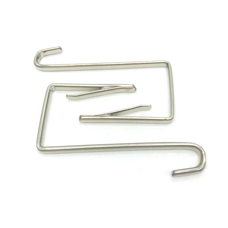 Adjustable Iron Hook, No-Drill Door Hook, Nail-Free Bathroom Metal Door Back Hook, Wall-Mounted