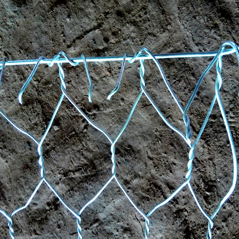 Gabion gabion net Renault pad river control flood control slope protection lead wire cage galvanized Gabion net bag plastic stone