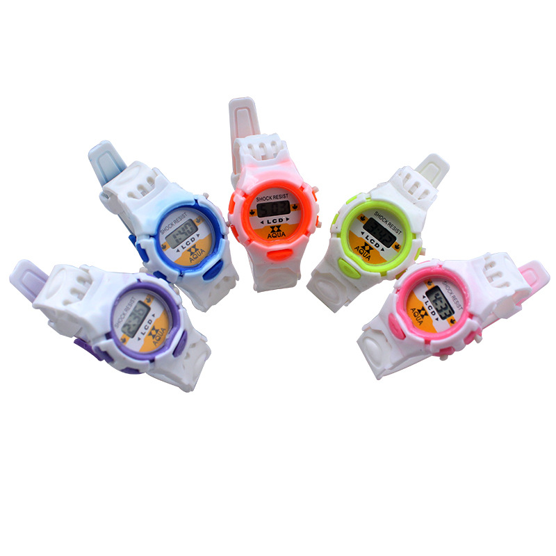 Children's Electronic Watch Boys Girls Watch Sports Cartoon Electronic Watch Kindergarten Children's Gift Wholesale