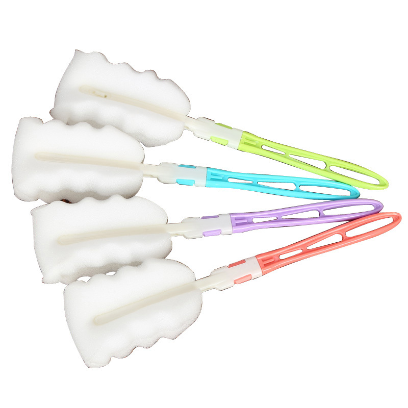 Removable sponge Cup brush pot brush bottle brush wash cup brush thermos cup cleaning brush factory spot 16