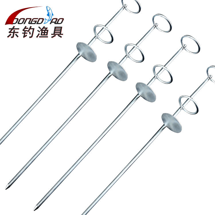 Double-ring simple double-ring sea pole bracket simple bracket flap fishing rod bracket table fishing rod bracket