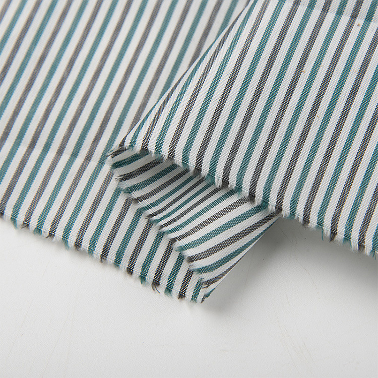 75D Polyester Yarn-dyed Plaid Striped Clothing Lining Factory Source 50g Comfortable Wear-resistant Waist Lining Edge Pocket Cloth