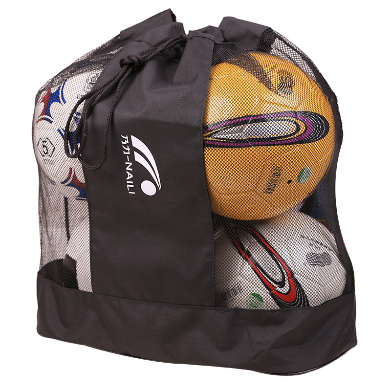 Soccer Storage Bag Basketball Large Net Bag Volleyball Net Bag Small Shoulder Bag Outdoor Sports Bag Ball Games Training Equipment