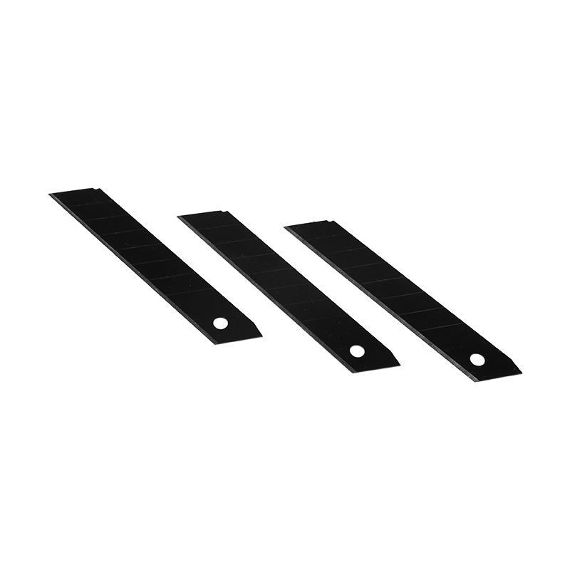 Sharp and durable 7-section black blade art knife blade wallpaper wallpaper carpet cutter blade carbon steel blade