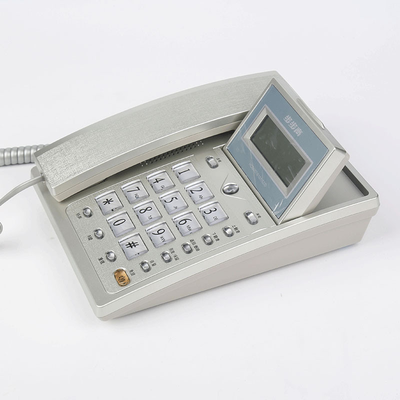 Bbk 6101 Telephone Office Fixed Line Business Hotel Dual Interface Flip Screen Corded Home Landline
