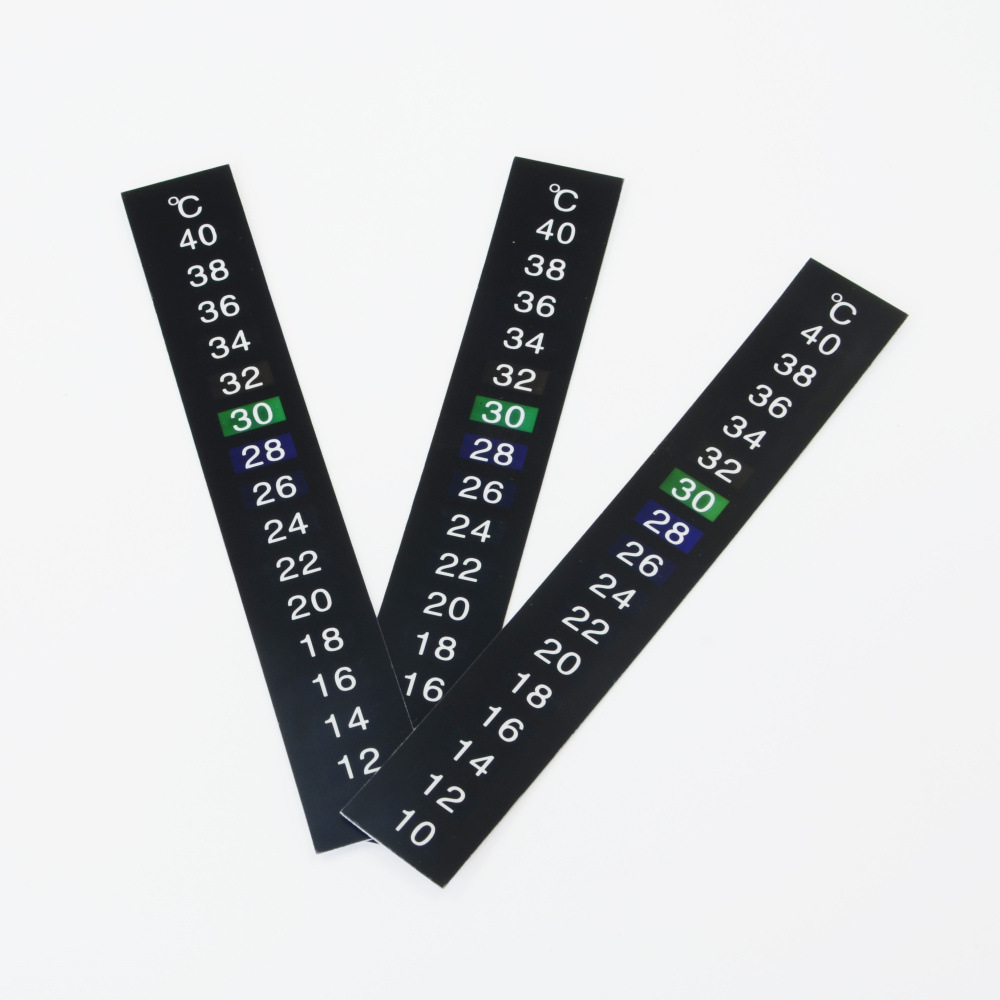 Термометр для аквариума с ЖК-дисплеем 10-40 ℃ с термочувствительной цветоизменяющей наклейкой
