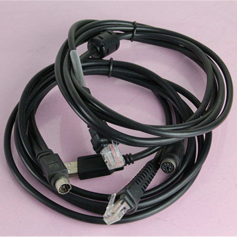 Uiku Scanning Platform USB Cable Scanning Gun Scanning Gun Interface Charging Cable Multi-Function U Port Data Cable