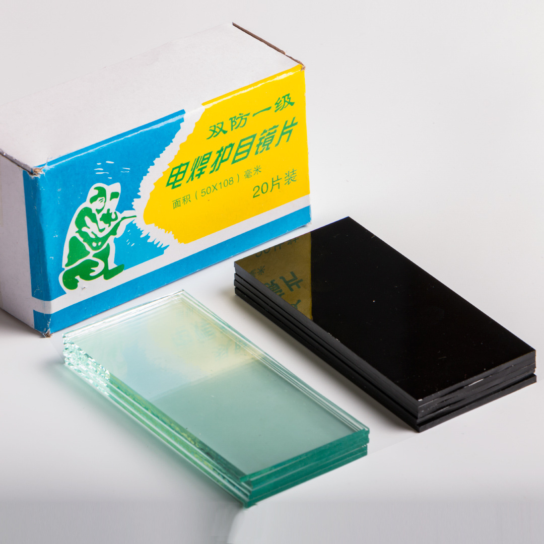 Сварочная шапка с белым стеклом, черное и темно-зеленое защитное стекло для аргонодуговой сварки №7 №8 №9