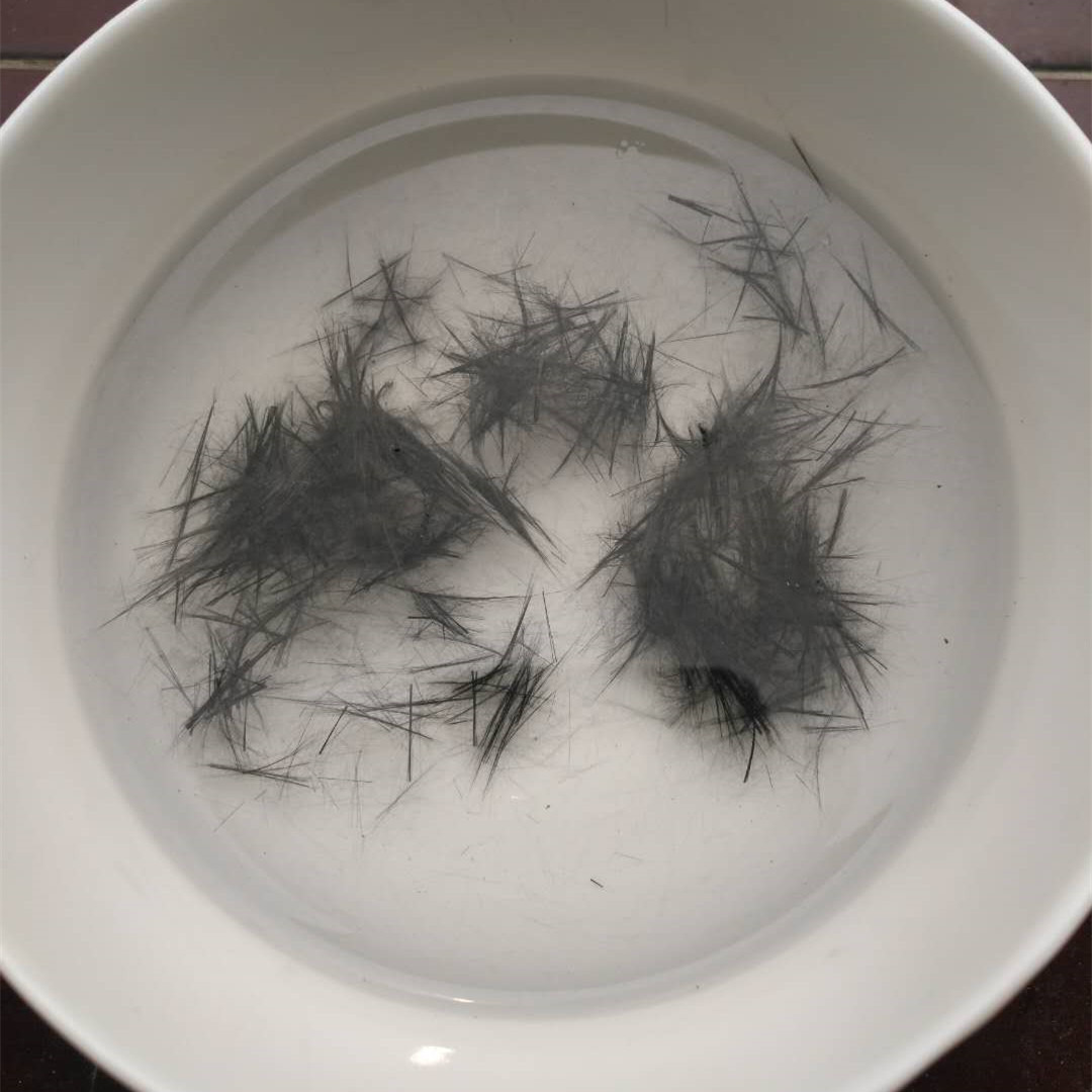 Cement material modified 9mm chopped carbon fiber high temperature resistant high strength carbon fiber chopped