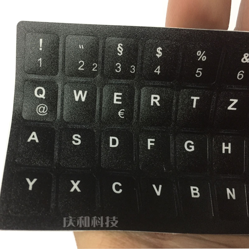 Adhesive stickers PVC stickers waterproof keyboard stickers for Apple HP computer pro13 inch Spanish