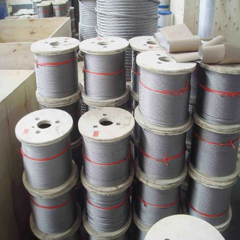 In-Stock Wholesale 304 Stainless Steel Wire Rope for Greenhouse Traction, Clothesline, Partition, Load-Bearing, and Lifting