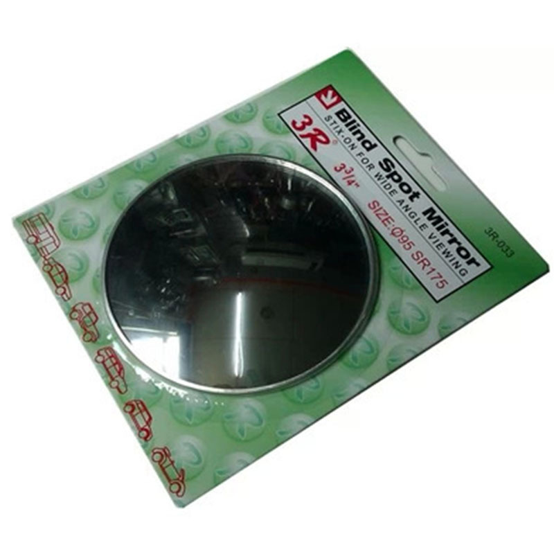 Truck Reversing Auxiliary Rearview Mirror Car Rear View Small Round Mirror Thin Convex Mirror Large Field of View Wide-Angle Mirror Blind Spot Mirror