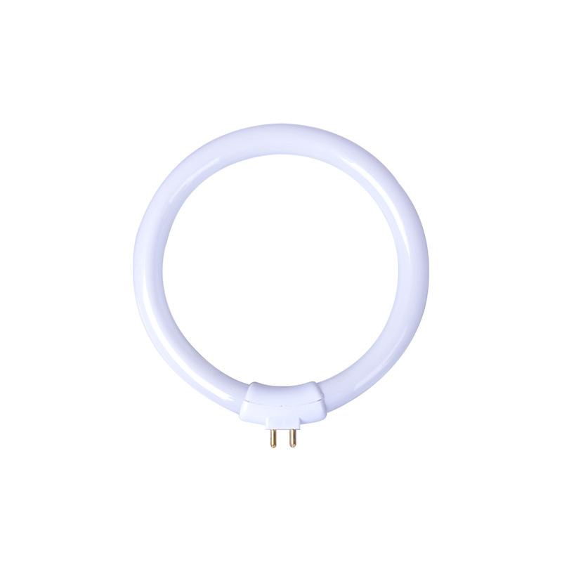 Desktop Magnifying Glass Accessories Small Table Lamp Fluorescent Lamp Four-Legged Circular Bulb 11W