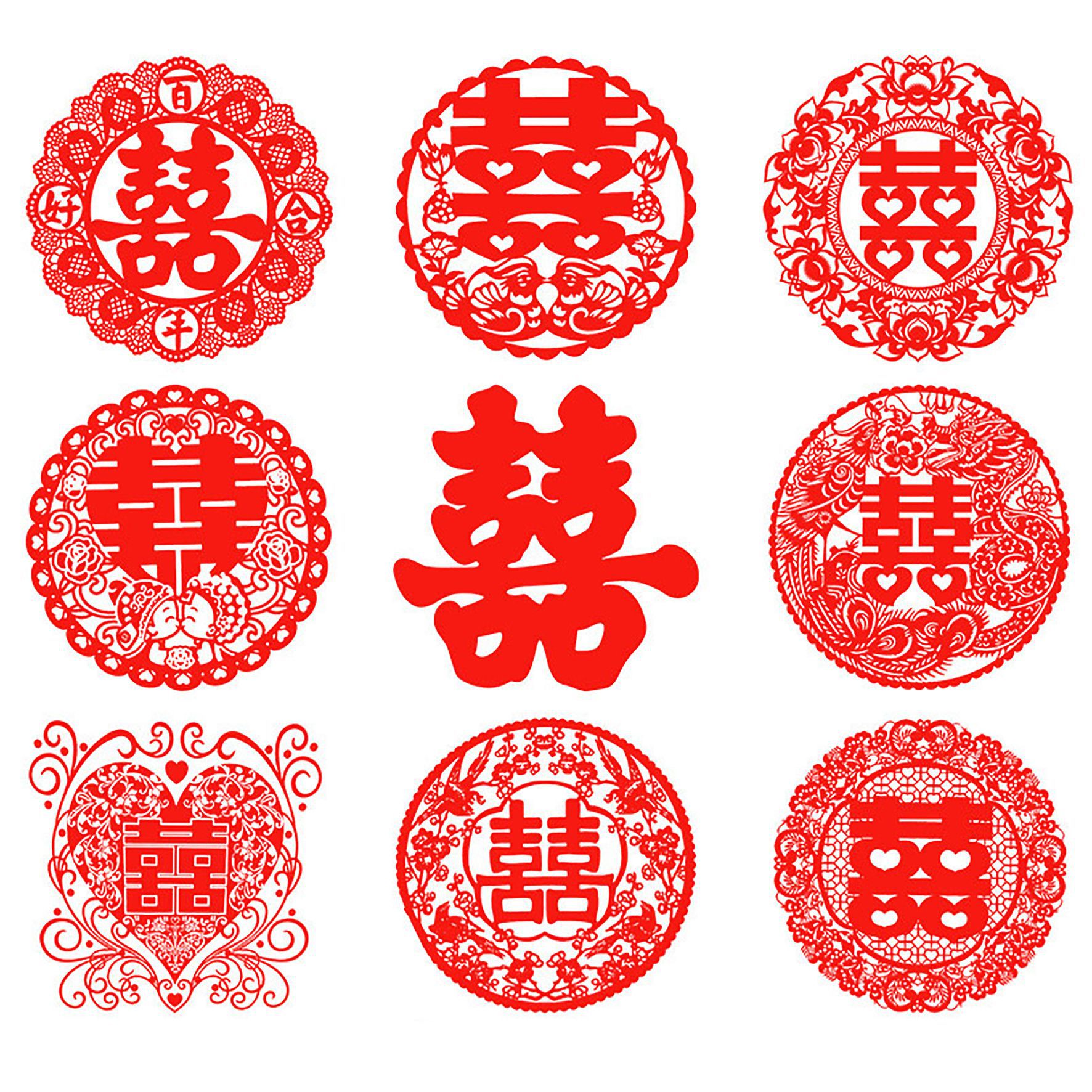 Оптовые свадебные наклейки с радостным словом декор для свадебного зала стеклянные мультяшные наклейки