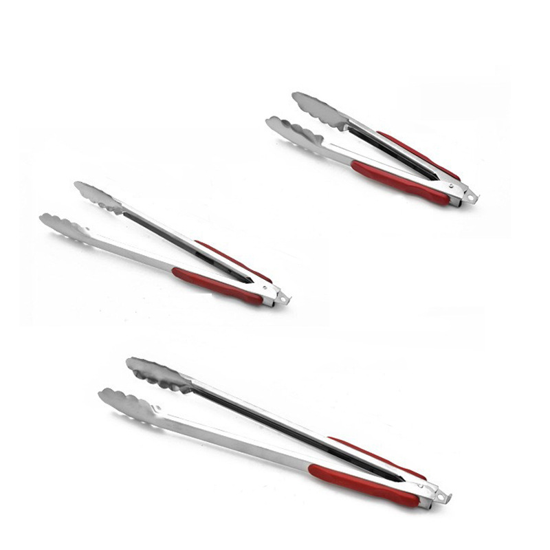 Food Clip Stainless Steel Barbecue Clip Buffet Food Clip Kitchen Anti-scalding Bread Clip Hotel Barbecue Steak Clip