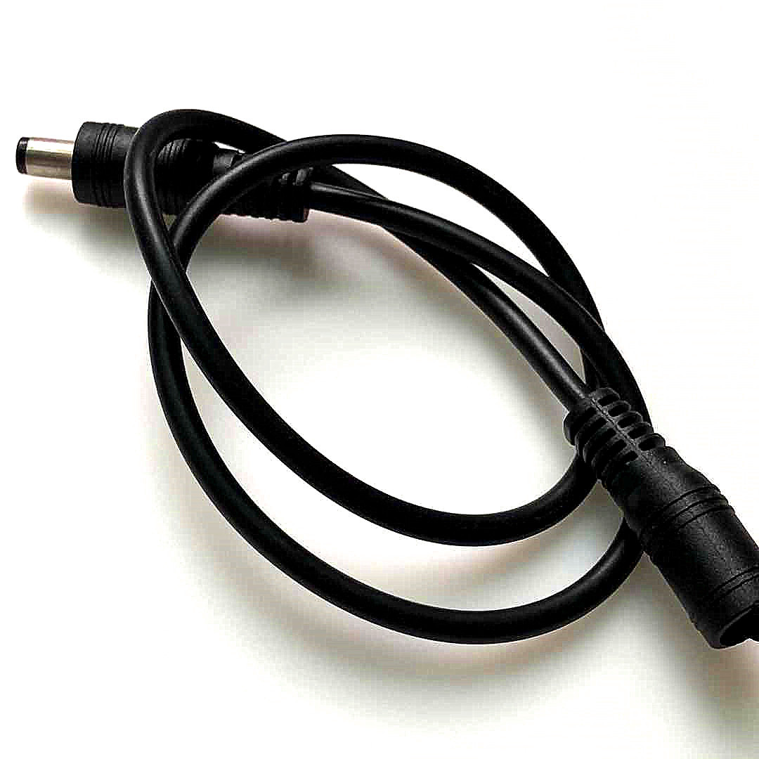 DC5.5 * 2.1 male to female 12v monitoring power extension cable router dc cable male and female