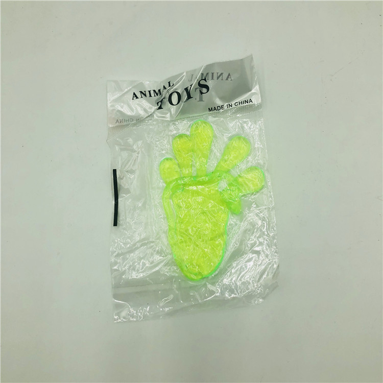 80 Nostalgic Toys Elastic Telescopic Sticky Palm Large Wall-climbing Palm Toy Tricky Little Hand