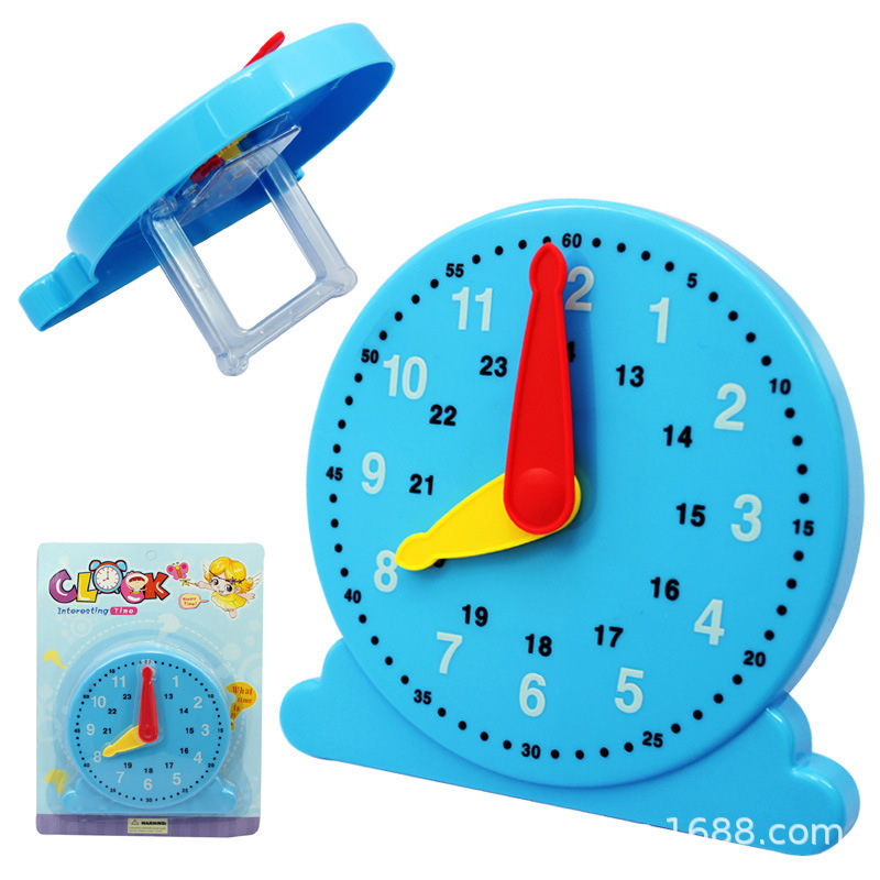 Children's cognitive time alarm clock Montessori Early Education educational enlightenment toy cognitive digital toy clock