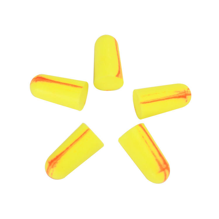 Customized Ec-1001A Colorful Earplugs Soundproof, Anti-Noise and Mute Pu Memory Foam Earplugs Oem/Odm Processing
