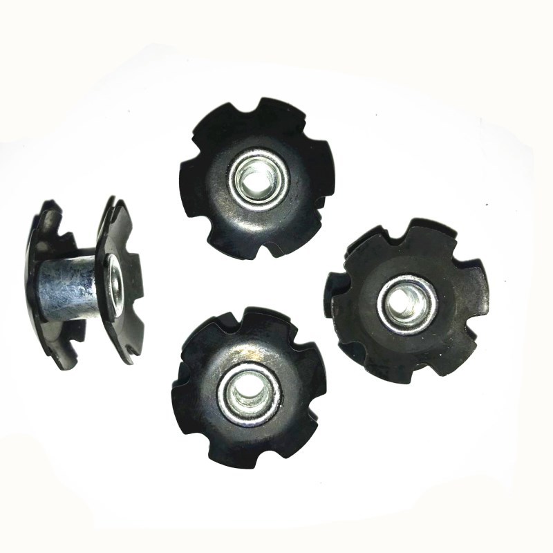 Цветок для передней вилки велосипеда, сердечко подсолнечника, набор аксессуаров для цветка вилки, шестиугольная цветочная деталь 28.6мм