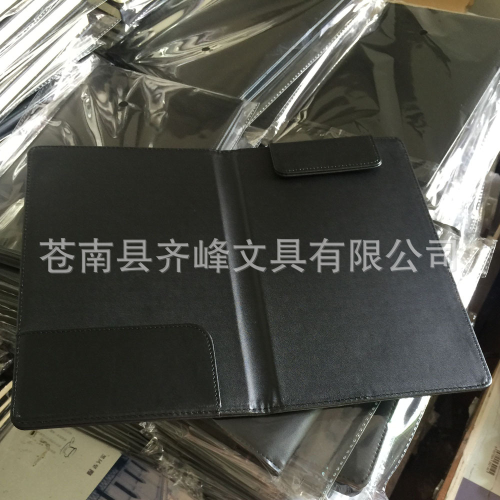 Клипса для кассы из черного PU, для меню отелей и ресторанов, фабрика Вэньчжоу Цаннань