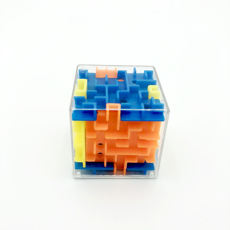 Mini maze ball early education puzzle maze toy children 3d ball maze rotating puzzle cube wholesale hot sale