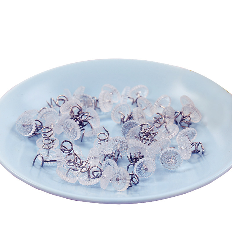 Manufacturer Binding Machine Stainless Steel Twist Nails Round Sofa Holder Bed Sheets Clip Anti-Run Bulk Wholesale Durable