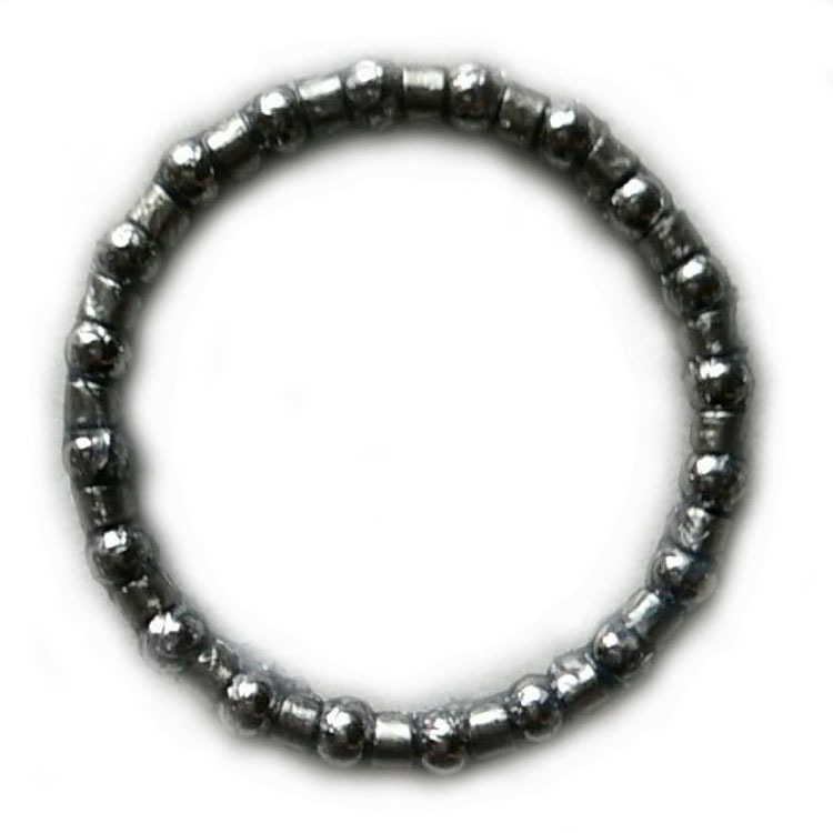 Mountain bike road bike folding bike front and rear flower drum central axle ball rack Bowl group steel ball frame bearing