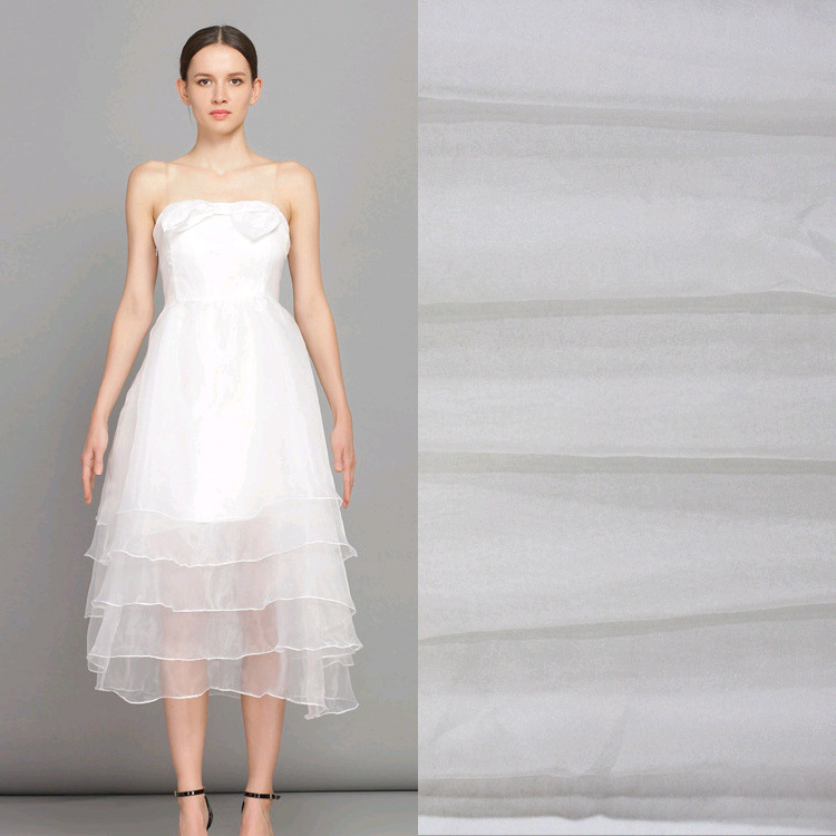 Ji Di Huadu 6mm Silk Organza Organza Silk Silk Yarn Mulberry Silk Fabric