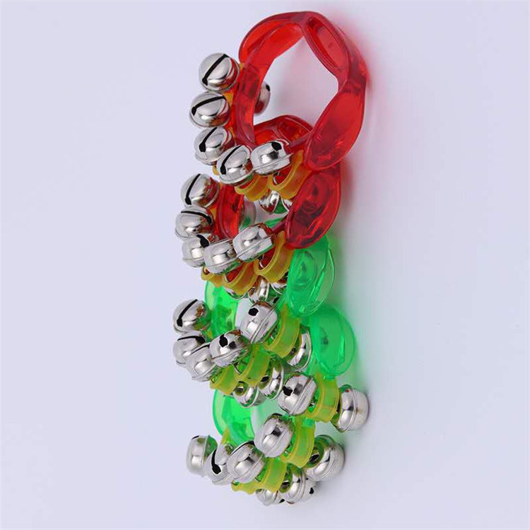 Orff Musical Instrument Hand Rattle Fun Musical Instrument Transparent String Bell Manufacturer Wholesale