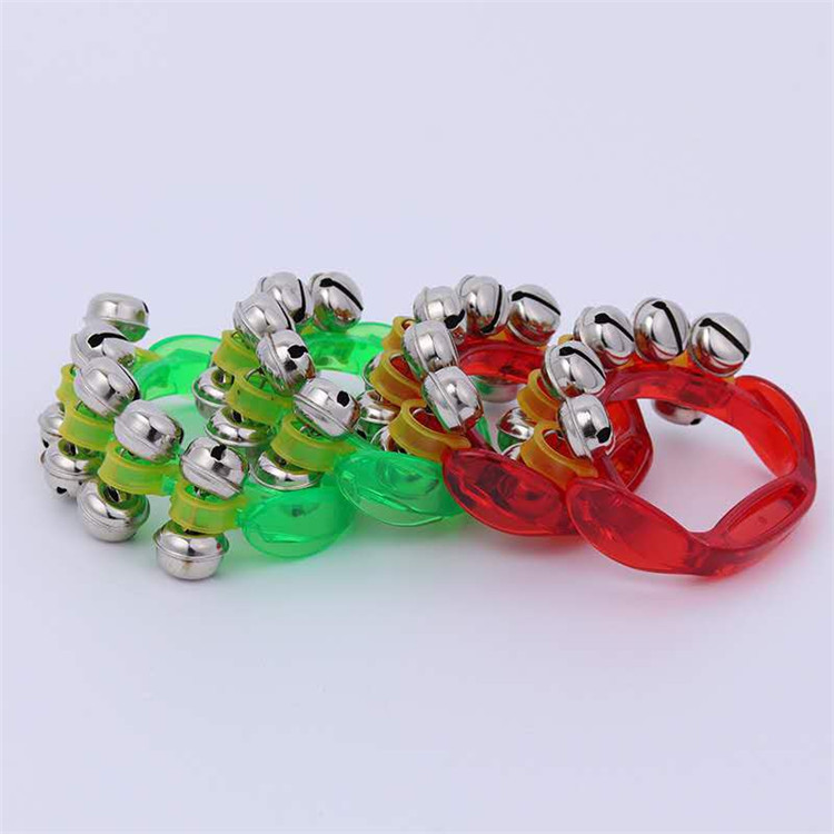 Orff Musical Instrument Hand Rattle Fun Musical Instrument Transparent String Bell Manufacturer Wholesale