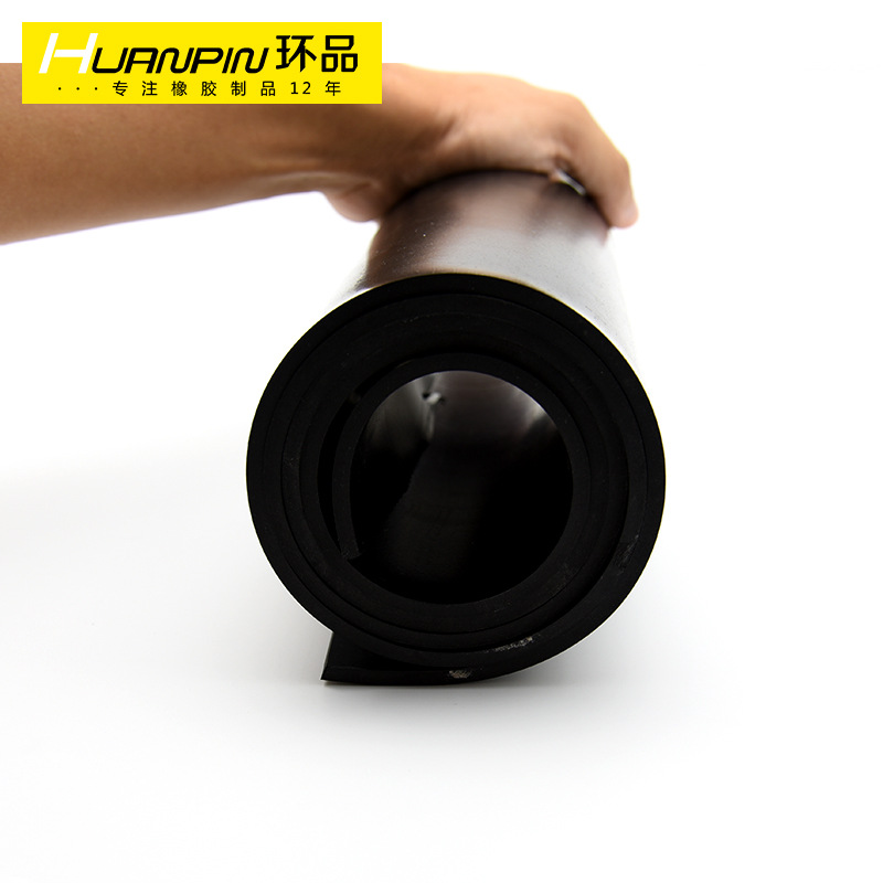 Manufacturer Customized Damping Rubber Sheet Indoor Sound Insulation and Heat Insulation Rubber Sheet High Elasticity and High Viscosity Shock-Absorbing Pad