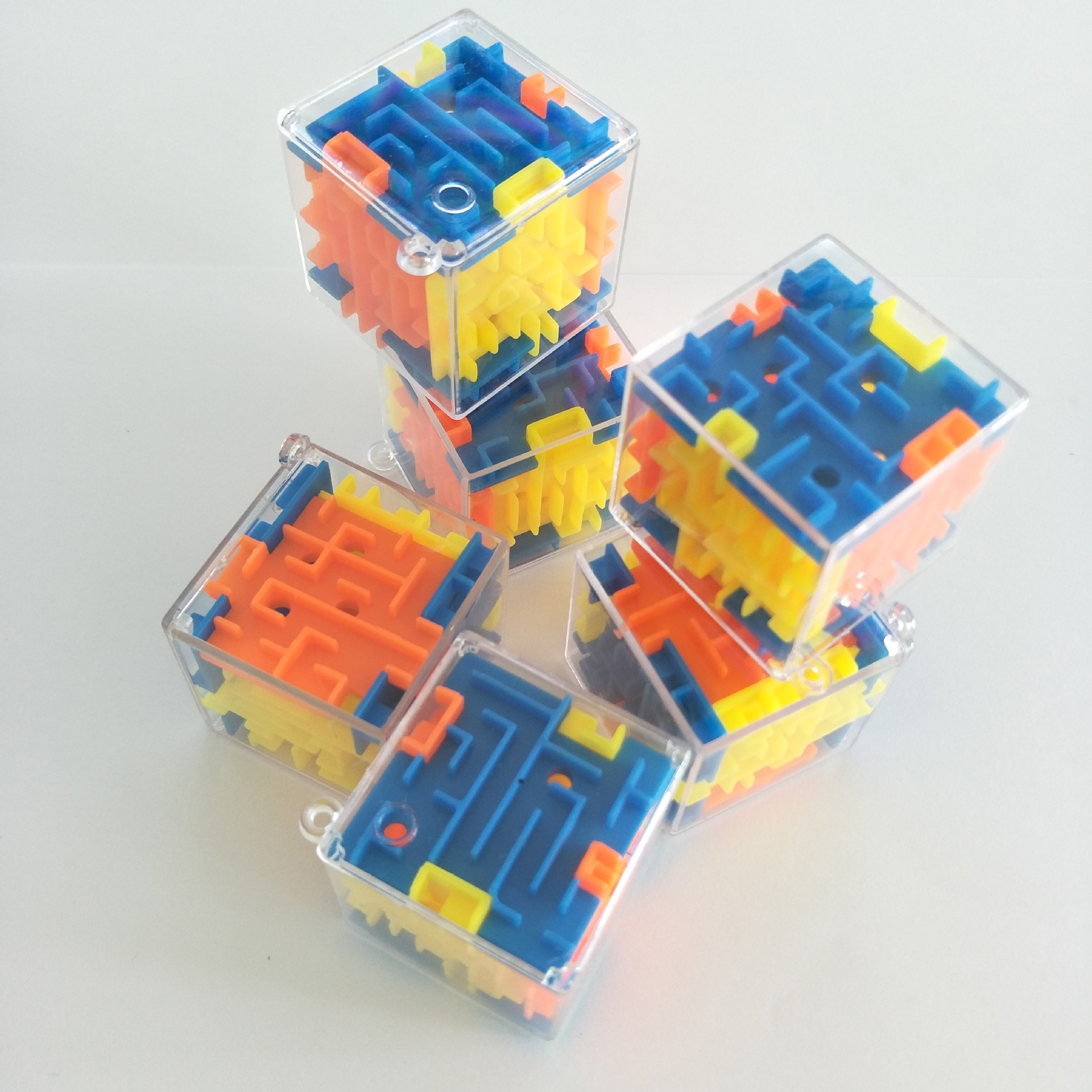 Мини-лабиринт шар раннего обучения головоломка игрушка дети 3d шар лабиринт вращающаяся головоломка куб оптовая горячая продажа