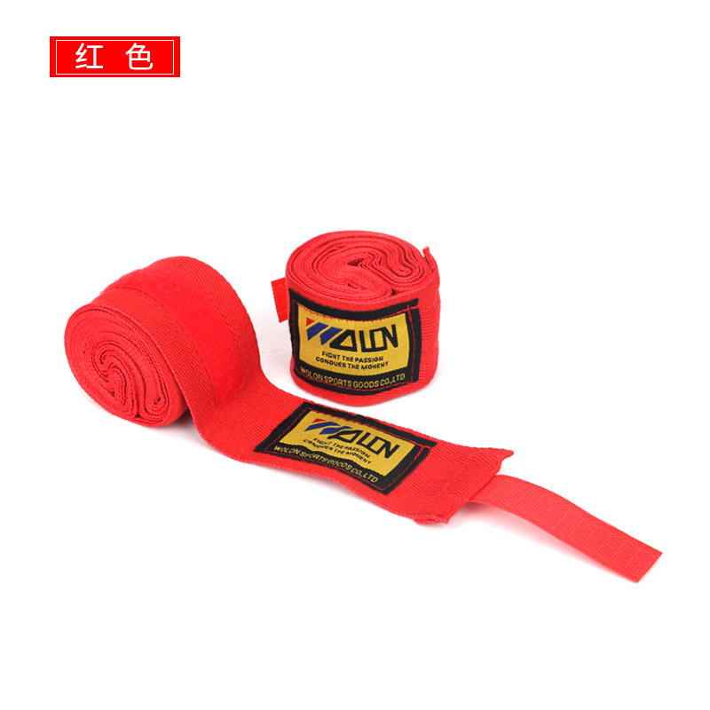 Factory Direct Sales Cotton Bandage, Sports Sweat-Absorbent Hand Straps, Gloves, Sanda Boxing Bandages, Wholesale in Stock