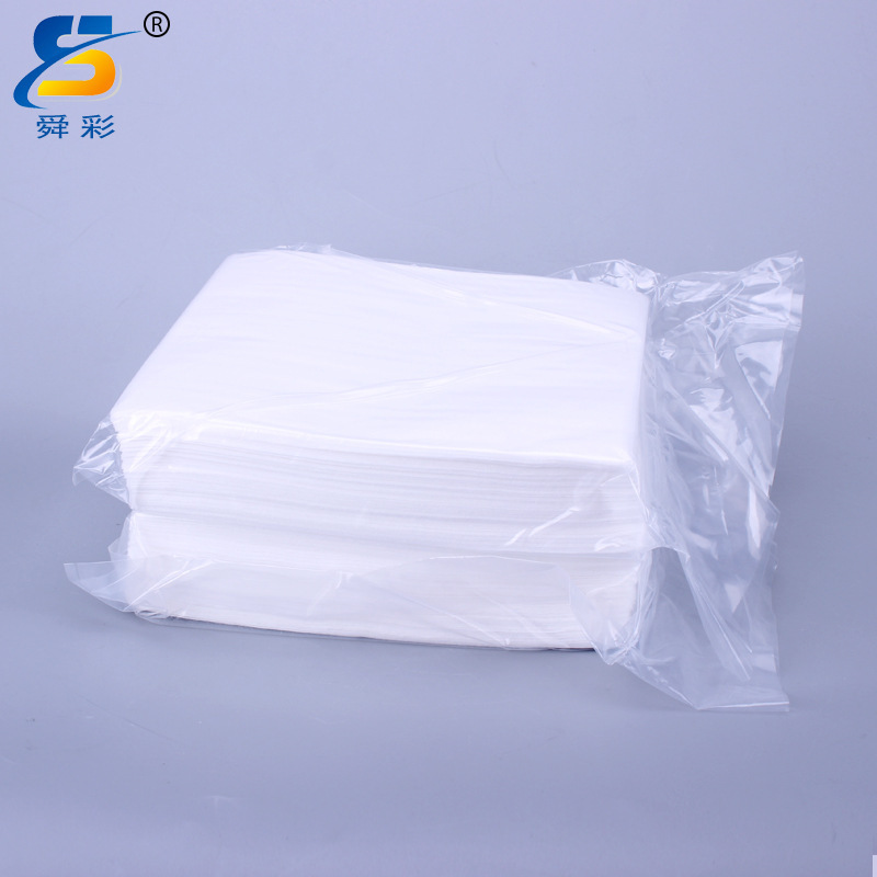 Factory wholesale 0609 dust-free paper 9*9 dust-removing paper disposable oil-absorbing water-absorbing paper industrial dust-free wiping paper
