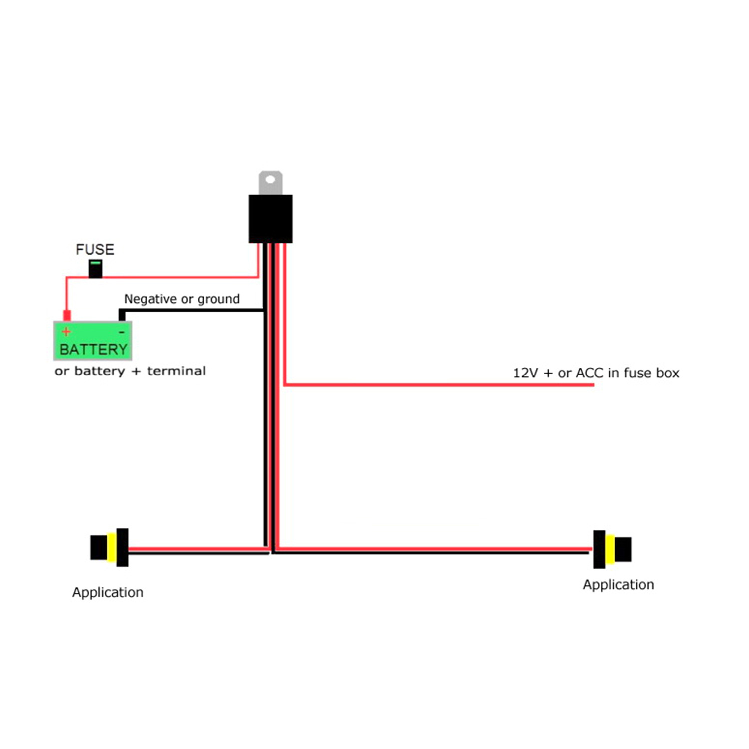 Wholesale Car Lights H11 Headlight Xenon Lamp Wire Set Relay Wiring Harness Car Acch11 Fog Light Cross-Border Exclusive Supply