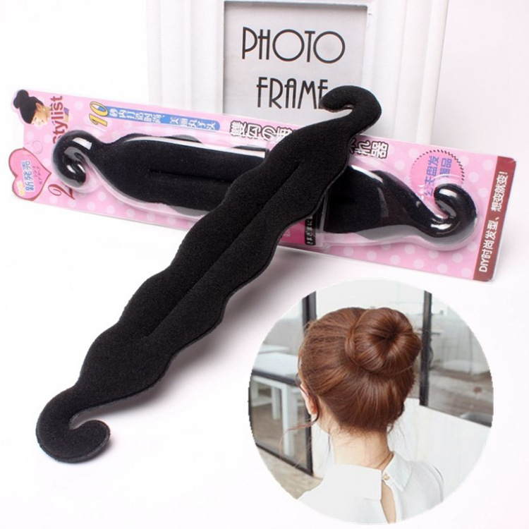 Korean version of hair accessories large ball head hair curler spongebob flower bud hair stick braid wholesale