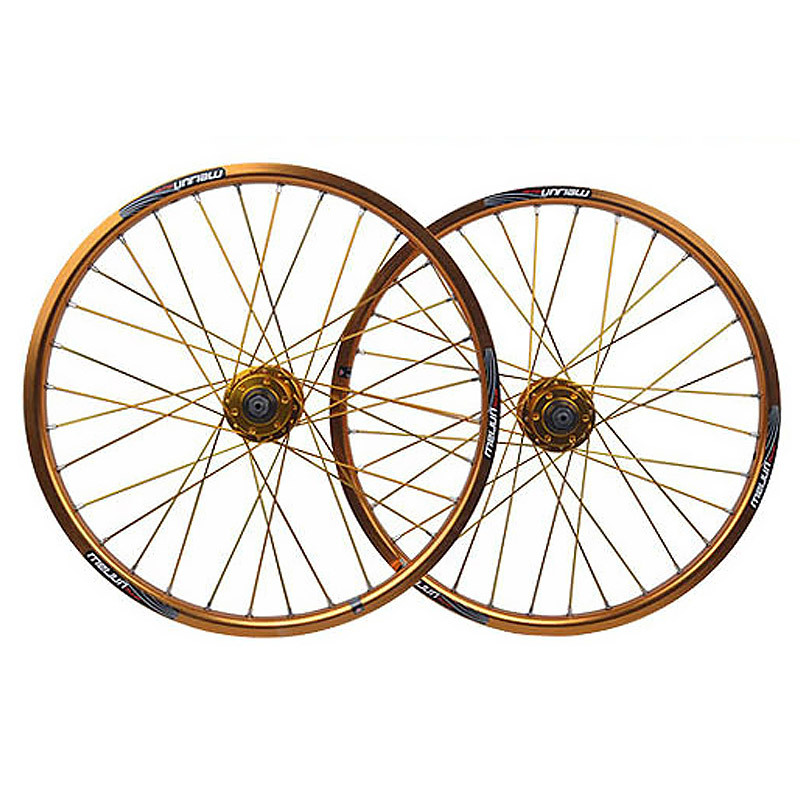 MEIJUN mountain road bicycle 20-inch 406 bicycle wheel set pure disc brake wheel hub wheel ring set